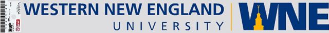 Western New England College Strip Decal