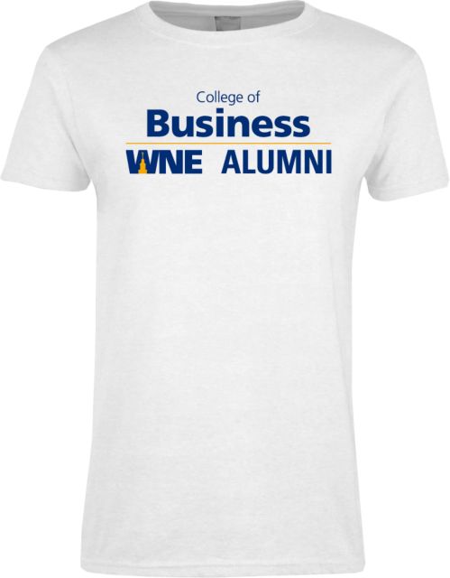 Western New England Ladies T Shirt College of Business Alumni - ONLINE ONLY