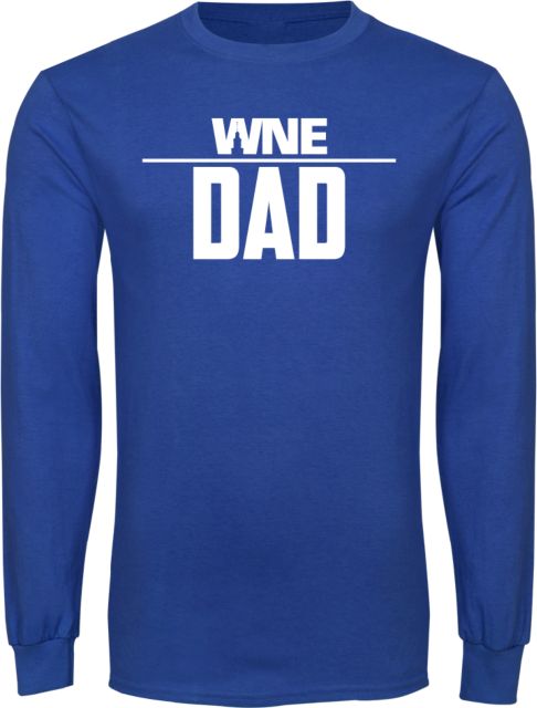 Western New England Long Sleeve T Shirt WNE Dad - ONLINE ONLY