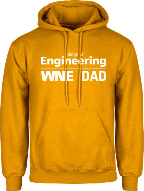 Western New England Fleece Hoodie College of Engineering Dad - ONLINE ONLY