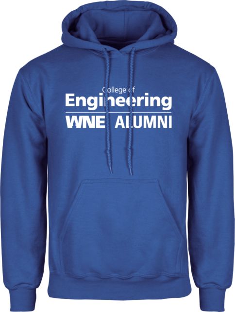 Western New England Fleece Hoodie College of Engineering Alumni - ONLINE ONLY